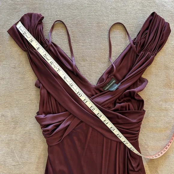 Fabulous Stretchy Cocktail Dress with Sexy Neckline - Picture 9 of 11